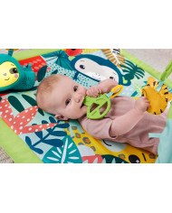 Fisher-Price 3-in-1 Rainforest Sensoriskais Attīstošais Paklājiņš