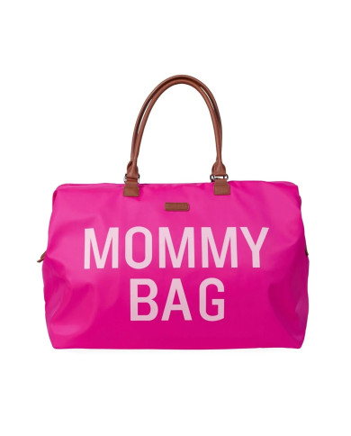 CHILDHOME Mommy Bag - Liels Mammas Piederumu Maiss, Pop Pink