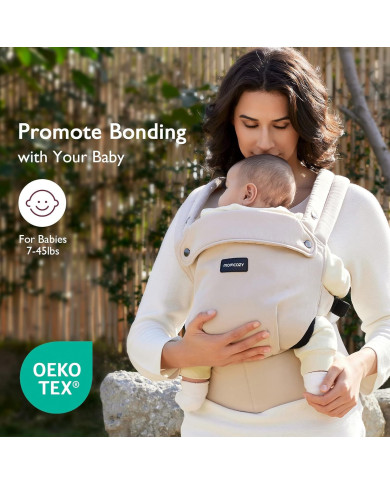 MOMCOZY Ergonomiskā Bērnu Ķengursoma - Smilšu Krāsa