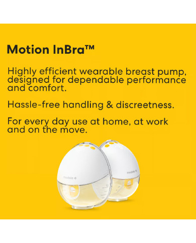 MEDELA DIVKĀRŠAIS BRĪVROKU PIENSAŪCĒJS MOTION INBRA