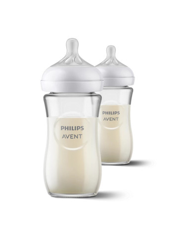 PHILIPS AVENT STIKLA 2 GAB. PUDEĻU KOMPLEKTS JAUZIMUŠAJAM NATURAL RESPONSE SCY933