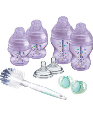 TOMMEE TIPPEE ADVANCED ANTI-COLIC BAROŠANAS SĀKUMA KOMPLEKTS, PURPLE