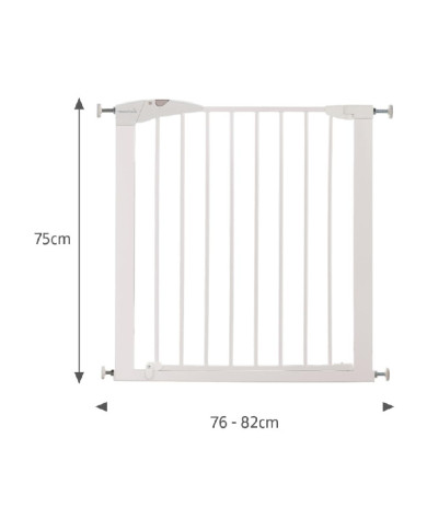 MUNCHKIN MAXI-SECURE AIZSARGA VĀRTI 76–82 cm ATVEREI