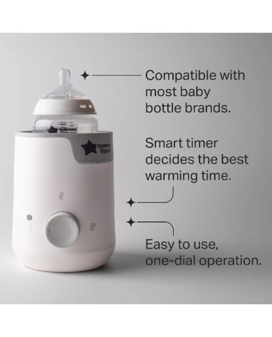 TOMMEE TIPPEE PUDEĻU UN PĀRTIKAS SILDĪTĀJS EASIWARM, BALTS