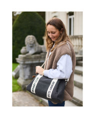 CHILDHOME MOMMY CLUB MAMMAS SOMA, SIGNATURE CANVAS BLACK