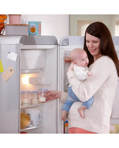 PHILIPS AVENT VIA KONTEINERI MĀTES PIENAM UN PĀRTIKAI GLABĀT SCF618, 10X180ML
