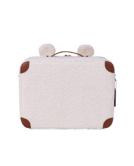 CHILDHOME MINI TRAVELLER BĒRNU KOFERĪTIS, TEDDY OFF WHITE