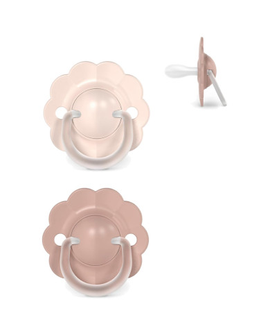 SUAVINEX FIZIOLOĢISKAIS KNUPĪTIS SX PRO WONDER, 0-6 MĒN., SOFT/DEEP PINK, 2 GAB.