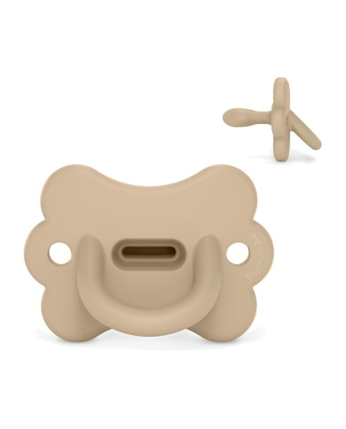 SUAVINEX COLOUR ESSENCE BUTTERFLY FIZIOLOĢISKAIS KNUPĪTIS SX PRO, 6-18 MĒN., BEIGE