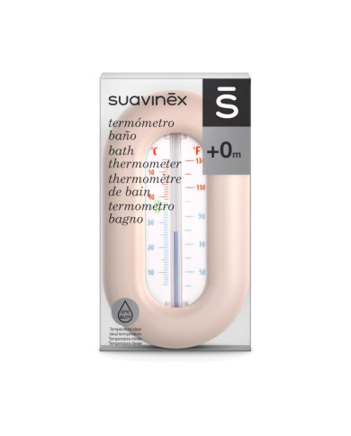SUAVINEX VANNAS TERMOMETRS BIRDIES, PINK