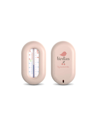 SUAVINEX VANNAS TERMOMETRS BIRDIES, PINK