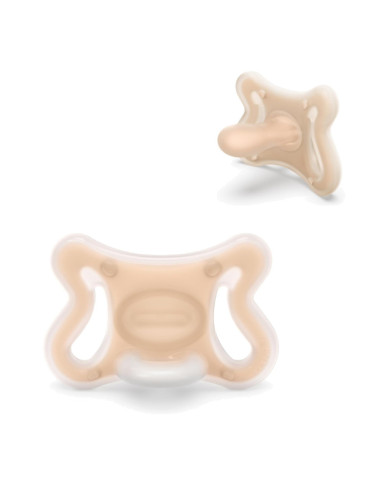 SUAVINEX FIZIOLOĢISKAIS, HIPOALERĢISKAIS ZERO ZERO KNUPĪTIS SX PRO MINI, -2-2 MĒN., FAIR