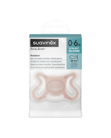 SUAVINEX FIZIOLOĢISKS, HIPOALERĢISKS ZERO ZERO ZĪDĀTĀJS SX PRO 0-6 MĒN., MEDIUM