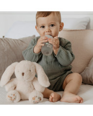 SUAVINEX BABY COLOGNE DĀVANU KOMPLEKTS: SMARŽŪDENS ZĪDAIŅIEM 100 ML UN 50 ML, PLĪŠA TRUSĪTIS