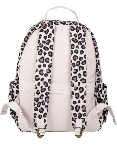BEABA Tokyo Mugursoma Leopard Clay - Stilīga un Praktiska