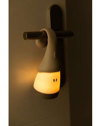 BEABA Nakts Bezvadu Lampa Laterna, Clay - Bērnu Lampiņa