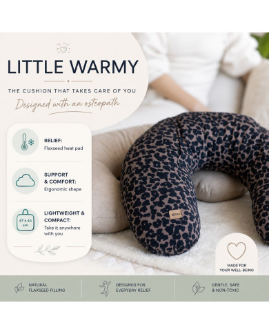 BEABA Little Warmy: Sildošais un Dzesējošais Spilvens