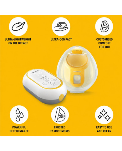 Medela Freestyle Mini Uzlādējams Elektriskais Krūts sūknis - Hands-Free