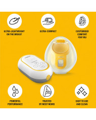 Medela Freestyle Mini Uzlādējams Elektriskais Krūts sūknis - Hands-Free