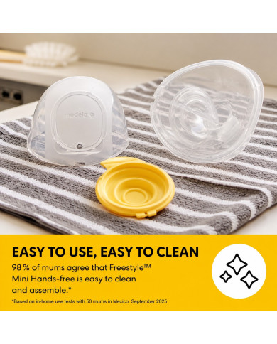 Medela Freestyle Mini Uzlādējams Elektriskais Krūts sūknis - Hands-Free