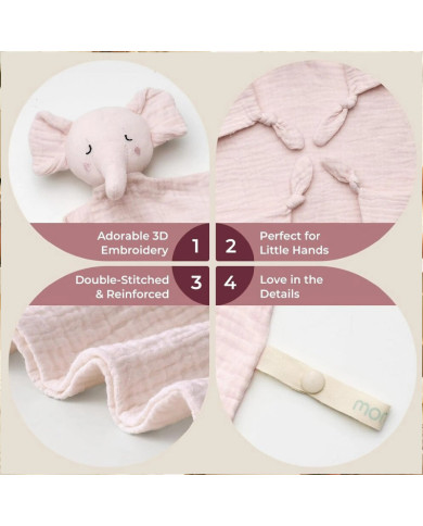 MOMCOZY MIEGA LUPATIŅA ZĪDAIŅIEM ZILONĪTIS, ROZĀ