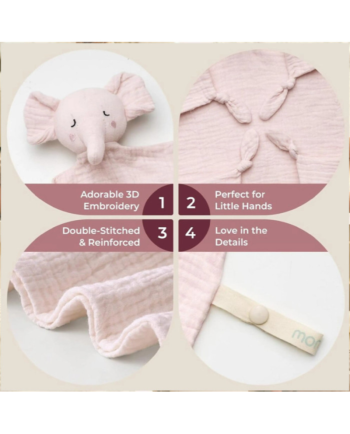 MOMCOZY MIEGA LUPATIŅA ZĪDAIŅIEM ZILONĪTIS, ROZĀ