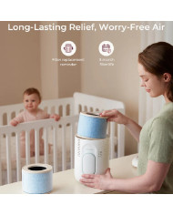 MOMCOZY GAISA ATTĪRĪTĀJS ZĪDAIŅA ISTABAI COZYBREATH