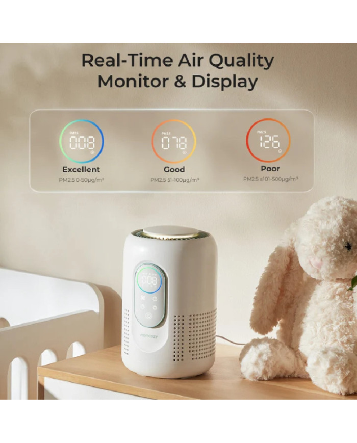 MOMCOZY GAISA ATTĪRĪTĀJS ZĪDAIŅA ISTABAI COZYBREATH