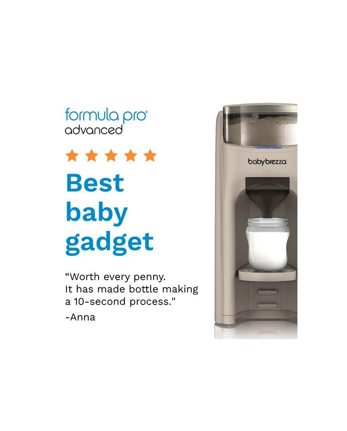 BABY BREZZA FORMULA PRO ADVANCED - Piena Maisījuma Pagatavošanas Ierīce