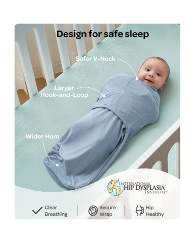MOMCOZY MAZUĻA IETĪŠANAS KOKONS, 0–3 MĒN., SERENITY