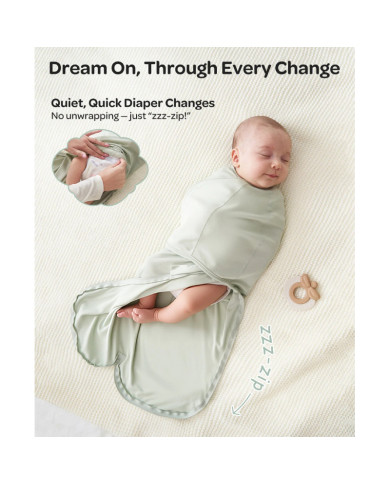 MOMCOZY MAZUĻA IETĪŠANAS KOKONS, 0–3 MĒN., SERENITY