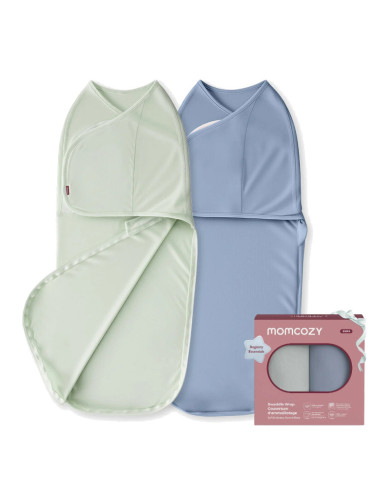 MOMCOZY MAZUĻA IETĪŠANAS KOKONS, 0–3 MĒN., SERENITY