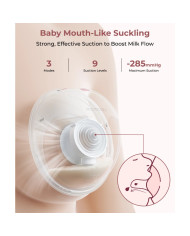 MOMCOZY DIVKĀRŠAIS VIEDAIS PIENA SŪKNIS M5, VADĀMS AR LIETOTNI, PELĒKS