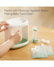 MOMCOZY DAUDZREIZ LIETOJAMI ZĪDAIŅU PĀRTIKAS MAISIŅI, 200 ML, 10 GAB.