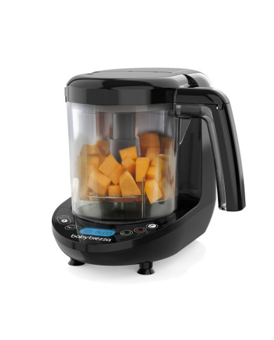 BABY BREZZA TVAICĒTĀJS-BLENDERIS ONE STEP DELUXE, MELNS