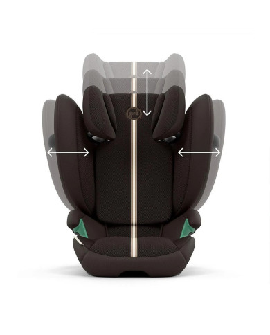 CYBEX Solution Plus G2 i-Fix autokrēsls bērniem 15–36 kg, Chocolate Brown