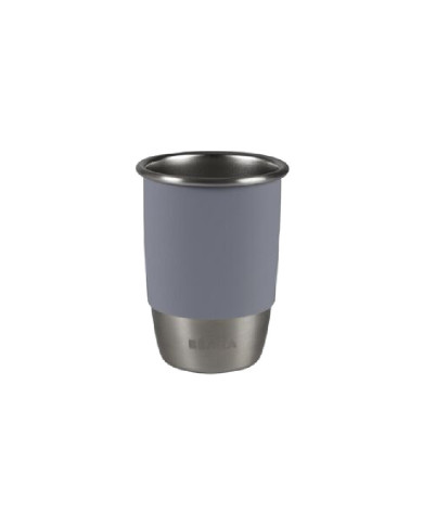 BEABA NERŪSĒJOŠĀ TĒRAUDA MĀCĪBU KRŪZĪTE CLICK AND DRINK 240 ML PEBBLE