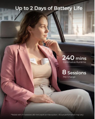 MOMCOZY DIVKĀRŠS PĀRNĒSĀJAMS BEZVADU PIENA SŪKNIS S12 PRO+, BALTS