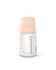 SUAVINEX ZERO ZERO ANTI-COLIC PRETKOLIKU PUDELĪTE AR VIDĒJAS PLŪSMAS KNUPĪTI, 270 ML, NO +3 MĒN., FAIR