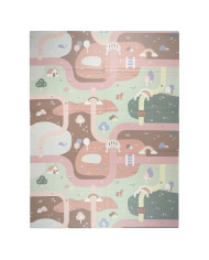 BEABA Play & Life BigLove motorisko iemaņu paklājs, 200 x 150 cm