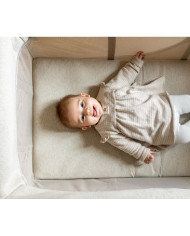 BEABA 3 IN 1 CEĻOJUMU GULTIŅA MANĒŽA EAZY SLEEP,  HEATHER CLAY