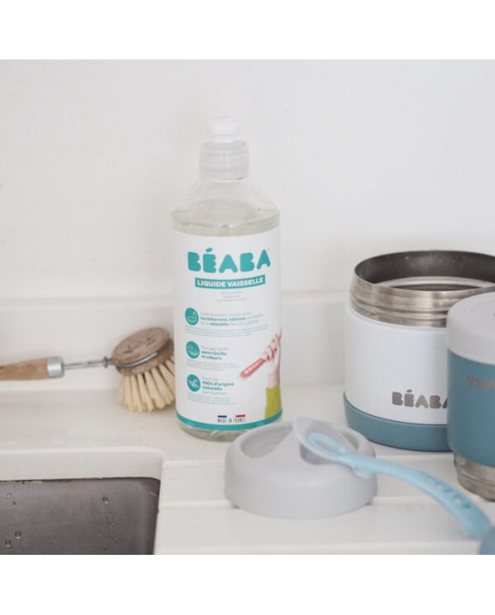 BEABA AUGU IZCELSMES ZĪDAIŅU PUDĪTĪŠU UN TRAUKU MAZGĀŠANAS LĪDZEKLIS, 500 ML