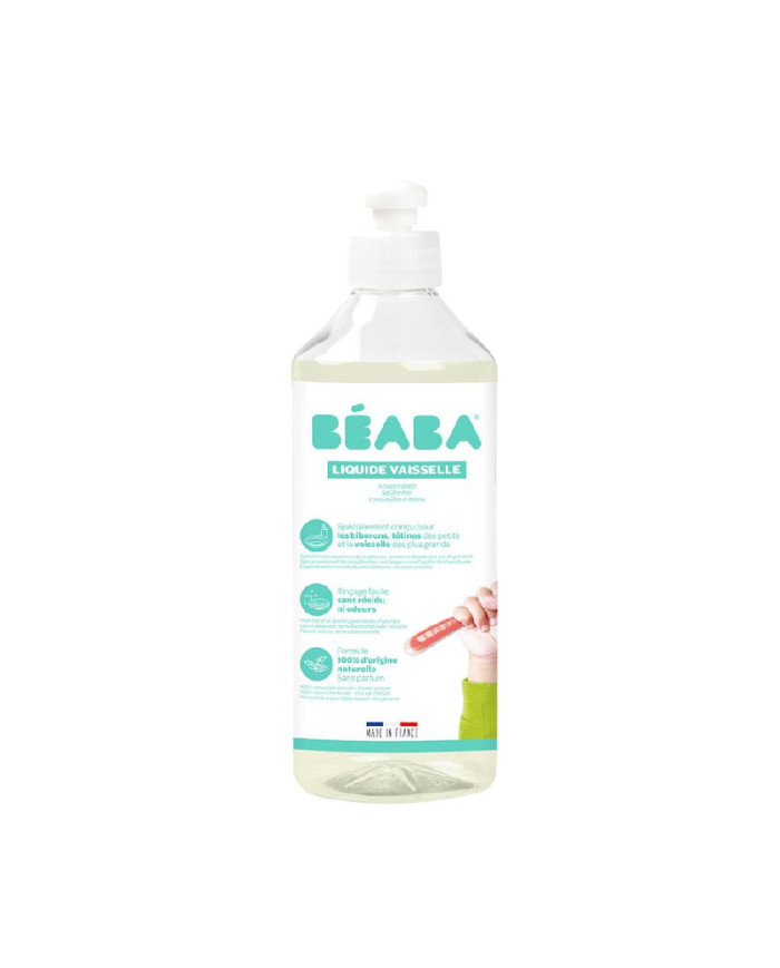 BEABA AUGU IZCELSMES ZĪDAIŅU PUDĪTĪŠU UN TRAUKU MAZGĀŠANAS LĪDZEKLIS, 500 ML