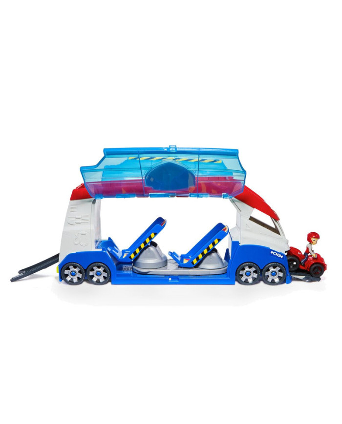 PAW PATROL TRANSFORMĒJAMS AUTO AR RYDER FIGŪRIŅU UN KVADRACIKLU