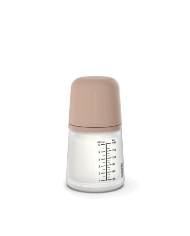 SUAVINZERO ZERO ANTI-COLIC PRETKOLIKU PUDELĪTE AR REGULĒJAMAS PLŪSMAS KNUPĪTI, 180 ML, NO +0 MĒN., MEDIUM
