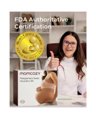 MOMCOZY APRŪPES LĪDZEKĻU KOMPLEKTS PĒCDZEMDĪBU ATVESEĻOŠANAI