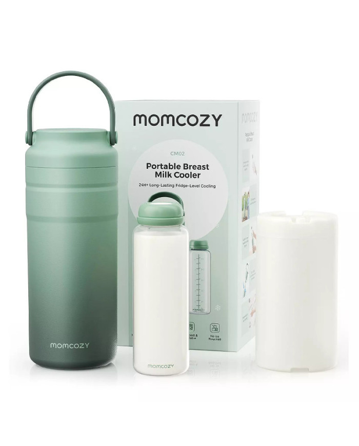 MOMCOZY CEĻOJUMU MĀTES PIENA DZESĒTĀJS, 350 ML