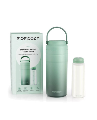 MOMCOZY CEĻOJUMU MĀTES PIENA DZESĒTĀJS, 350 ML