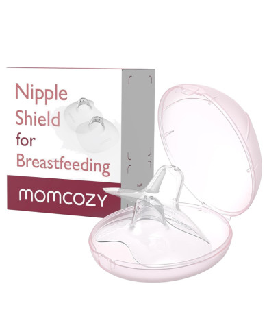MOMCOZY SILIKONA KRŪTSGALU AIZSARGI ZĪDĪŠANAI, 17 MM
