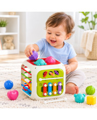 KIZMEE Montessori izglītojošais kubs 7 IN 1
